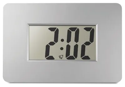 Настенные часы, серебристый Настенные часы, серебристый