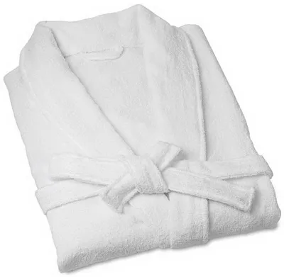 Банный халат унисекс, белый Банный халат унисекс, белый
