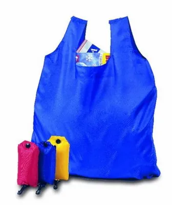 Складная нейлоновая сумка для покупок, 800014, желтый