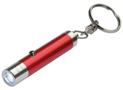 Брелок с фонариком, красный Брелок с фонариком, красный