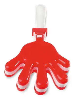 Рука-погремушка, красный