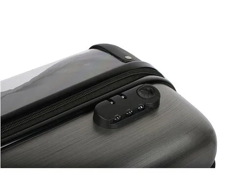 Чемодан прозрачный Visit со сменной вставкой