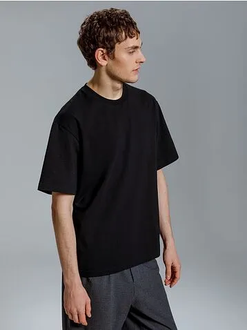 Футболка оверсайз Kangas, черная