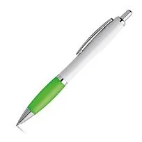 Пластиковая ручка с металлическими элементами 