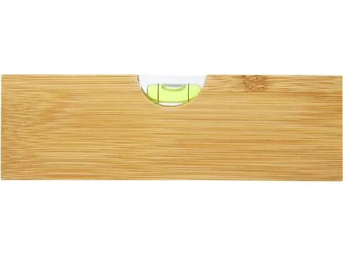 Уровень спиртовой Flush из бамбука с открывалкой для бутылок - Натуральный