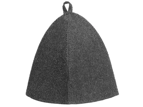 Банный набор из шапки, рукавицы и коврика Calm, серый