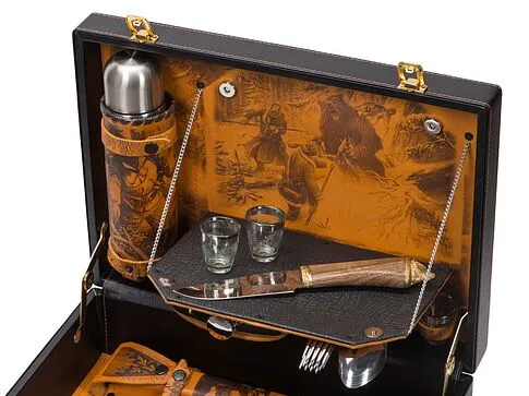 Набор Охотничий азарт, коричневый