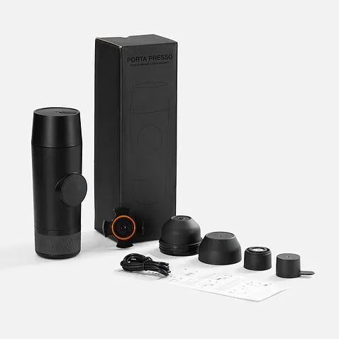 Портативная кофемашина Porta Presso, черная