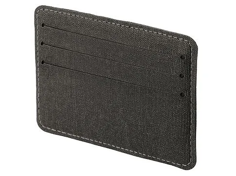 Подарочный набор Consul: обложка для паспорта и картхолдер, серый