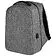 Рюкзак с потайным карманом inGreed, серый