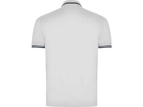 Рубашка поло Montreal мужская, белый/нэйви