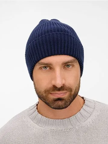 Шапка Catch Match, темно-синяя