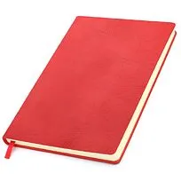 Ежедневник A5 недатированный Franco в мягком переплёте, красный
