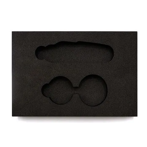 Ложемент ЭВАлюция под заказ 2 слоя (5мм+10мм), чёрный