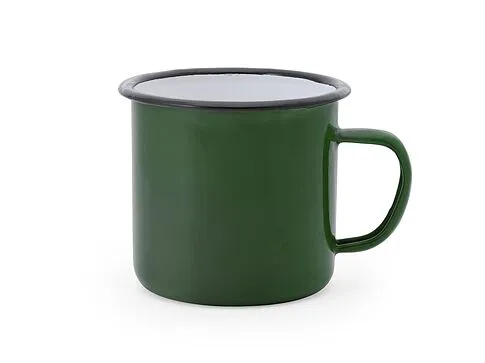 Кружка металлическая ANON, 380 мл, бутылочный зеленый