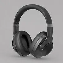 Беспроводные накладные наушники Stereo Ultra ANC, BT 5.4, ANC/ENC, 500мАч, черный, Deppa