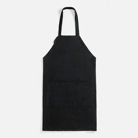 Фартук джинсовый E2, черный
