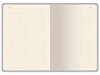Бизнес-тетрадь А5 Pragmatic Contrast, 40 листов в клетку, белый с голубым срезом