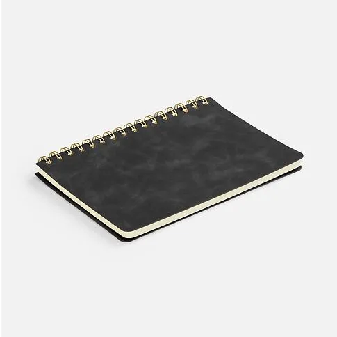 Ежедневник Spiral, недатированный, черный