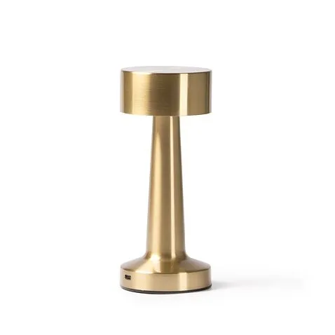 Настольная лампа REIKI cо встроенной батареей HF-8, золотой Настольная лампа REIKI cо встроенной батареей HF-8, золотой