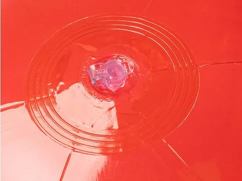 Надувной пляжный мяч Kipar, красный