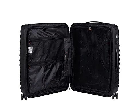 Чемодан Eberhart Dune средний М полипропилен черный 46D-009-424