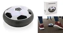Аэромяч Hoover Ball на воздушной подушке с подсветкой, белый, черый