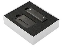 Подарочный набор Long River: картхолдер, ключница, белая коробка