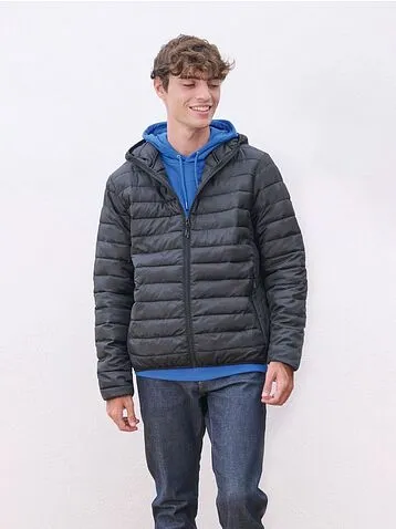 Куртка с капюшоном мужская Stream Men, черная