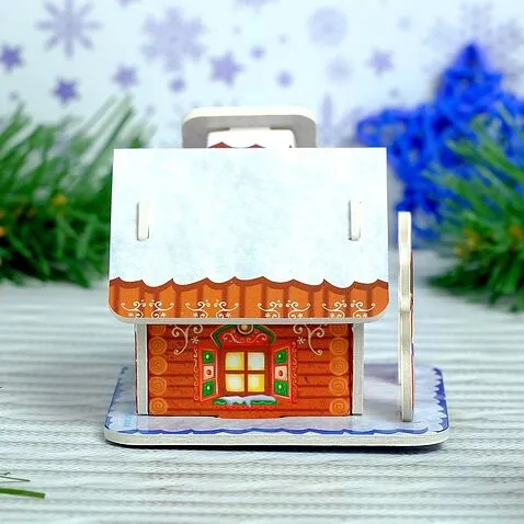 Конструктор фигурки quot;Дом деда мороза quot; 3Д   3564567