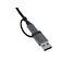 USB-хаб Link с коннектором 2-в-1 USB-C и USB-A, 2.0/3.0, серый