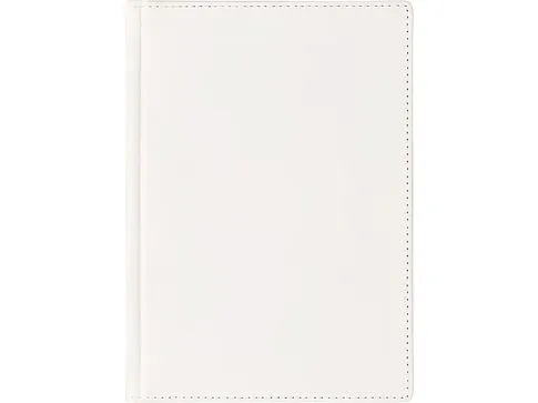 Ежедневник недатированный А5 Velvet, белый (Р)