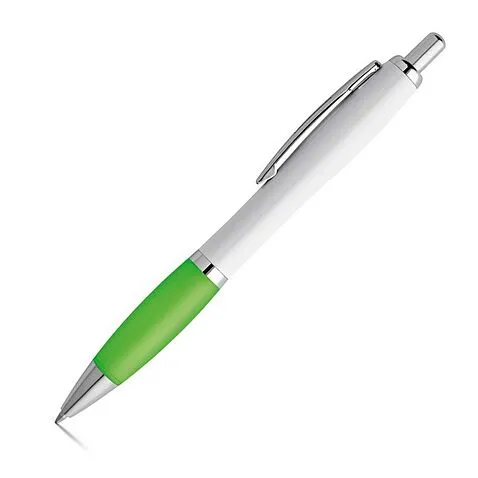 Пластиковая ручка с металлическими элементами 