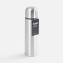Термос Plain 500, ver.2, серебристый