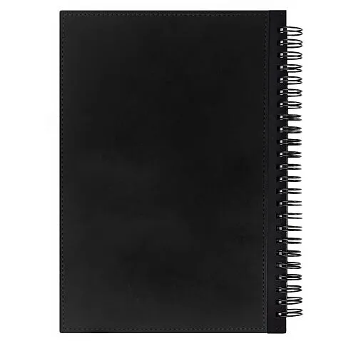 Ежедневник Notera Maxi, недатированный, черный