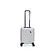 Чемодан TORBER Lama, серебристый, ABS-пластик, 38 х 21 х 55 см, 37 л