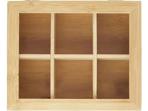 Бамбуковая коробка для чая Ocre