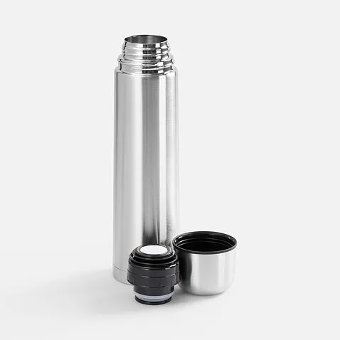 Термос Plain 1000, ver.2, серебристый