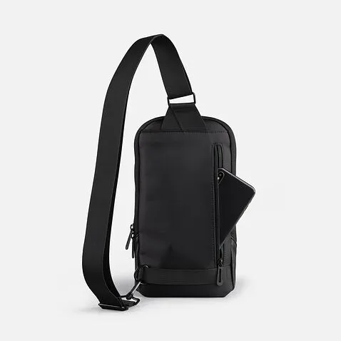 Рюкзак на одно плечо Solnex, черный