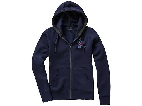 Толстовка Arora женская с капюшоном, темно-синий