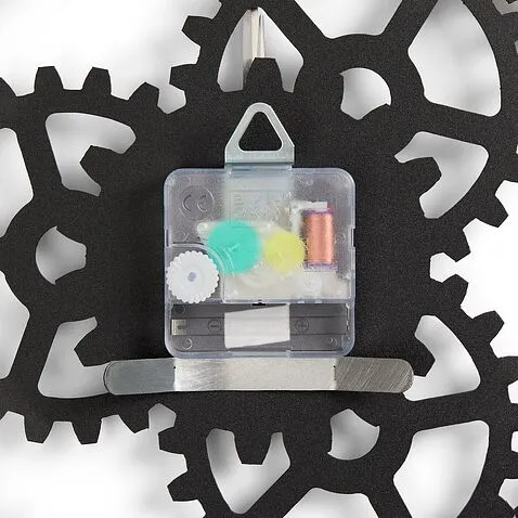 Часы «Ход времени», черные