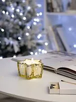 Свеча Wishlight, золотистая