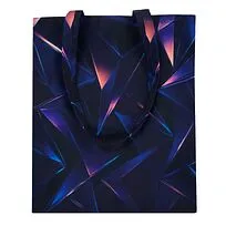 Сумка для покупок Бэлли с полноцветной печатью, длина ручек 70 см