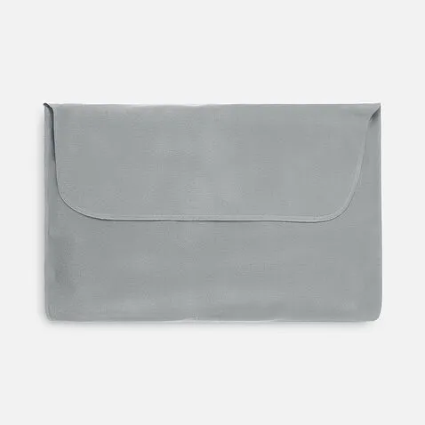 Надувная подушка под шею в чехле Sleep, темно-серая