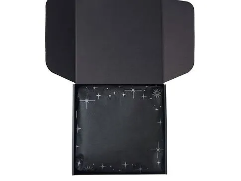 Подарочный набор с перчатками, термосом и чаем, синий