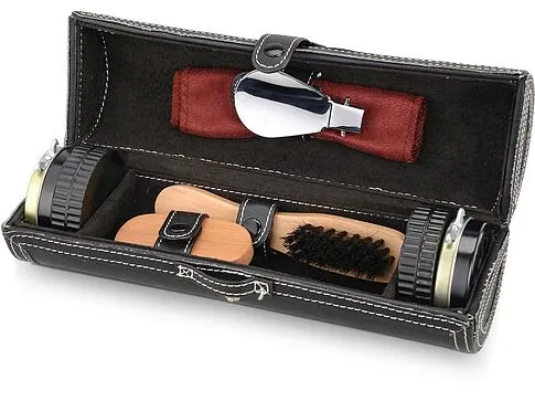 Набор для чистки обуви Сапфир, черный (Р)