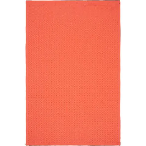 Полотенце вафельное «Деметра», малое, оранжевое (грейпфрут)