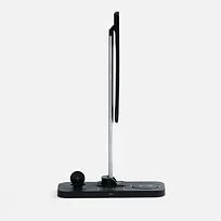 Настольная лампа с беспроводной зарядкой Power Light, черная