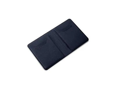 Картхолдер с отделением для бумажных денег Favor, темно-синий