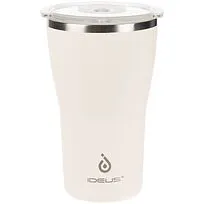 Термостакан Sapporo, белый (молочный)